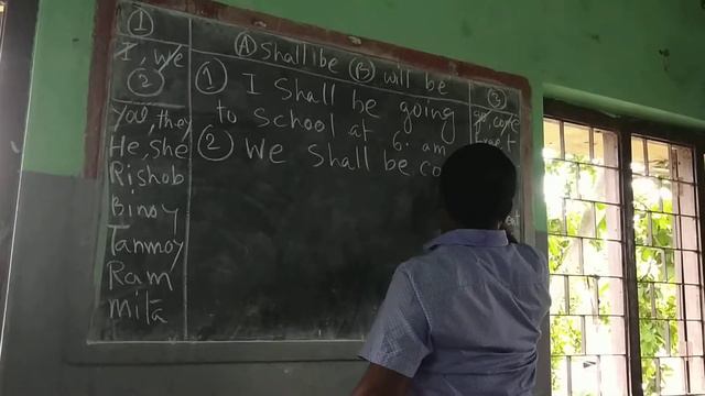 Future Continuous Tense (How to self compose English ) смотреть онлайн