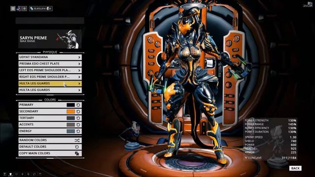 Warframe:Fashion Frame Saryn Prime смотреть онлайн
