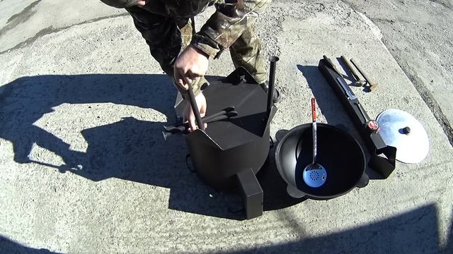 ЧУГУННЫЙ КАЗАН с Печью ОБЗОР. Выпуск №484 смотреть онлайн