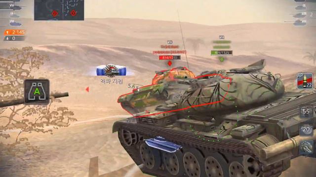 [TEAM ID] World of Tanks Blitz // M41 90 // AMX_30B смотреть онлайн