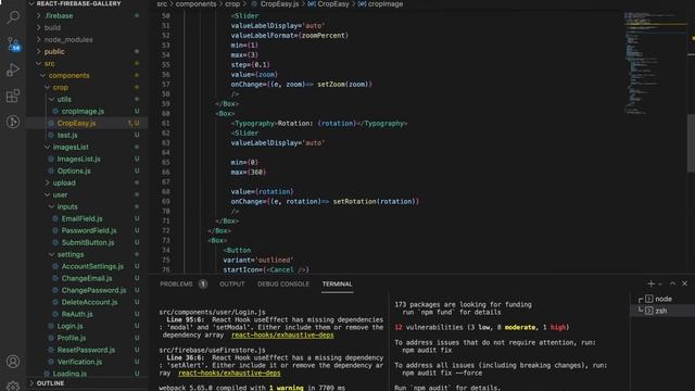 Crop, Zoom, Rotate and upload profile images in React using react-easy-crop and Firebase смотреть онлайн
