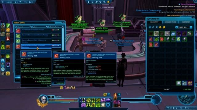 How to get level 336 prototype gear in Star Wars The Old Republic MMO SWTOR смотреть онлайн