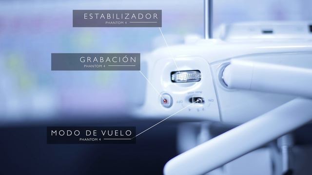 DJI Phantom 4 - El control remoto - EN ESPAÑOL смотреть онлайн