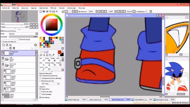 Speed paint-Sonic.exe "Game Over"/By Osheyn смотреть онлайн