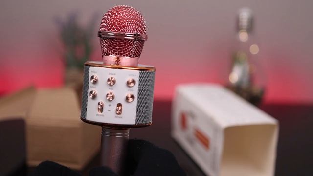 UNBOXING WS-858 WIRELESS MICROPHONE HIFI SPEAKER FOR KARAOKE AND MORE ''ROSE GOLD'' смотреть онлайн