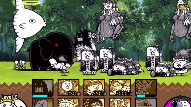 The Battle Cats - All Stories Of Legends Bosses - 3 Crown Difficulty