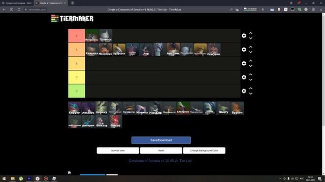 Creatures of Sonaria TierList/Тирлист. Новый список лучших существ сонарии? смотреть онлайн