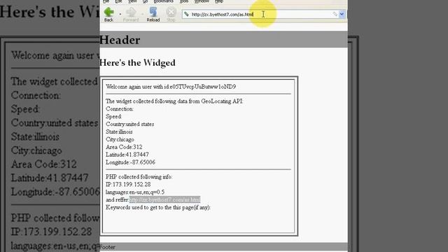 Web Widget generated by JavaScript смотреть онлайн