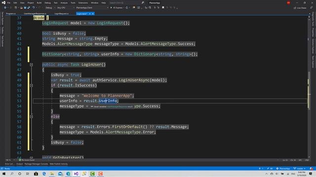 11 - Get Access Token and User Info | PlannerApp Full Client-Side Project with Blazor WebAssembly смотреть онлайн