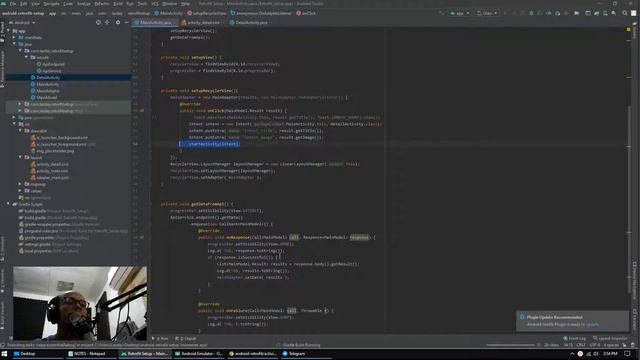 Tutorial Android Retrofit - 6. Pindah Activity dan mengirim data dengan Intent dari RecyclerView смотреть онлайн