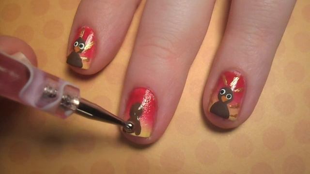 Thanksgiving Nail Art
