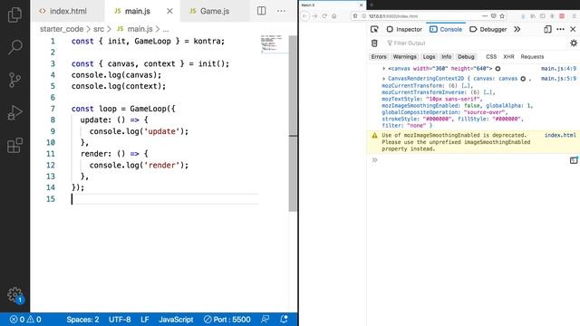 Learn Game Development with Kontra.js in 30 MINUTES смотреть онлайн
