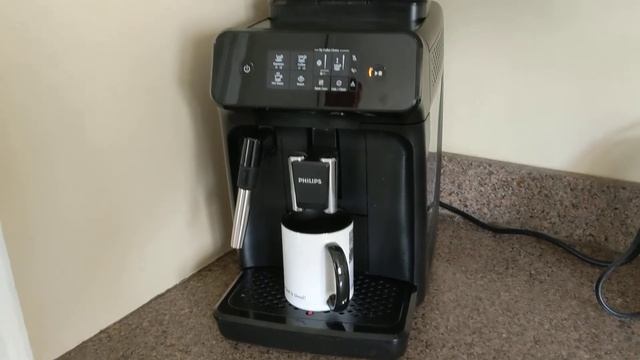 SCG Philips Carina Superautomatic Espresso Machine EP1220/04 смотреть онлайн