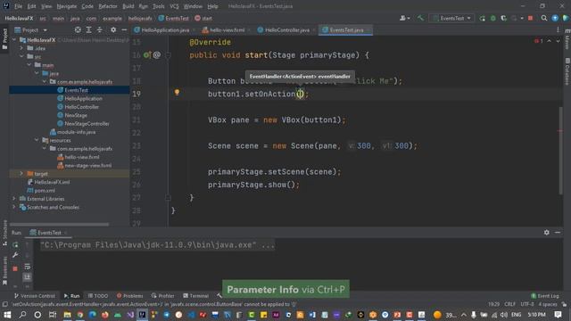 11- JavaFX Video Tutorials - Registrering Handlers and Handling Button Events in Java File смотреть онлайн