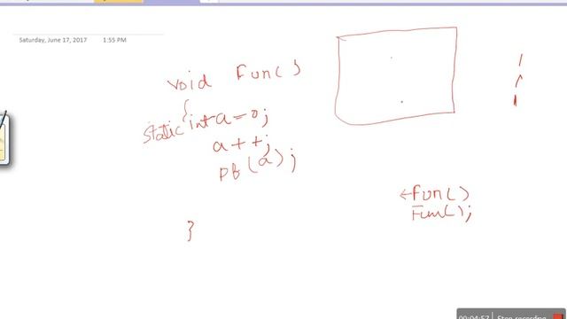 C Tutorials हिन्दी में - 28 # Understand Static Variable In C Programming