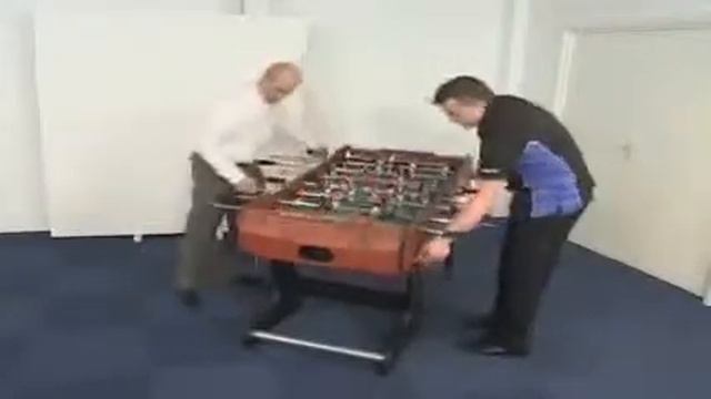 www.topofthecue.com - BCE/RILEY 4ft 6inch Olympic Pro Size Folding Soccer Football Table(HFT-5N) смотреть онлайн