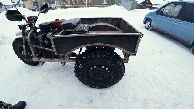 Самодельный трицикл своими руками / Точный обзор трицикла / Тест трицикла смотреть онлайн