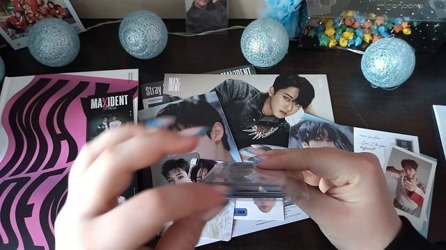 Распаковка альбома Stray Kids Maxident + организация биндеров