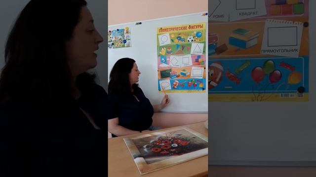 Формирование элементарных математических представлений "Повторим геометрические фигуры" смотреть онлайн