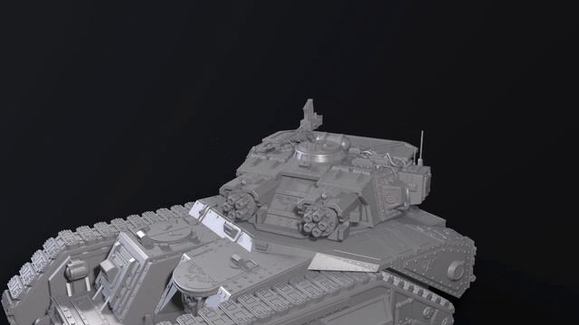 Vulcan Tank 3D Printing Figurine | Assembly by Gambody смотреть онлайн