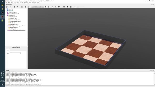 Симулятор Webots: описание и основы программирования роботов смотреть онлайн