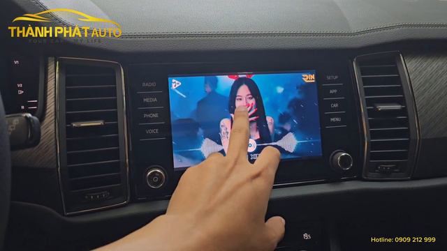 Skoda Kodiaq Lên Android Box Zestech DX265 Xem Youtube, Vietmap смотреть онлайн