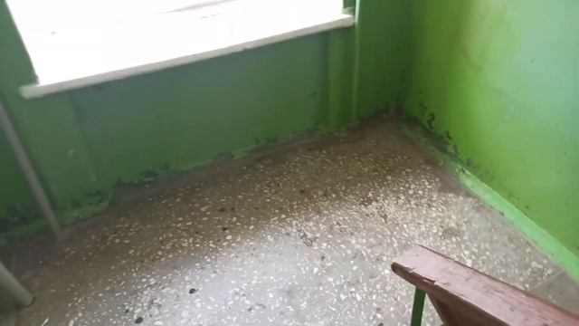 Лифт КМЗ-(2013 г.в) в кирпичной 9-этажке после ремонта фасада в самом центре Уфы. смотреть онлайн