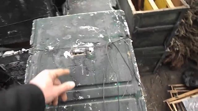 Ловушка, рой, пчелы ч 4 Ловушка из пенопласта, рыбные ящики. смотреть онлайн