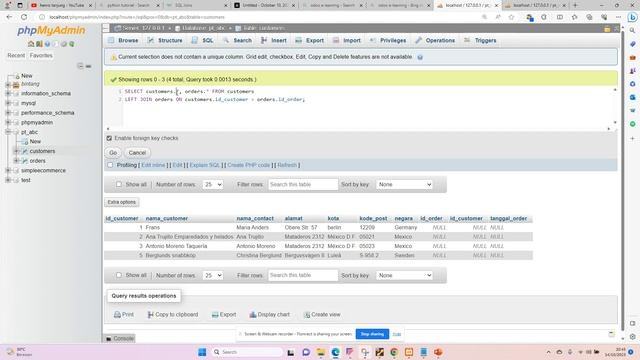Left Join SQL смотреть онлайн