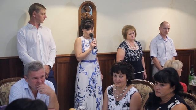 Душевные поздравления на свадьбе от родителей и тёти молодожёнам смотреть онлайн