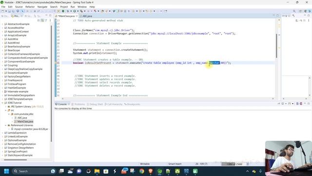 JDBC, Statement interface. JDBC-Ep:3 #jdbc #bengali #Statement смотреть онлайн