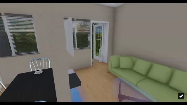 Каркасный дом 6 на 6 метров. Проект дома с мансардой. смотреть онлайн