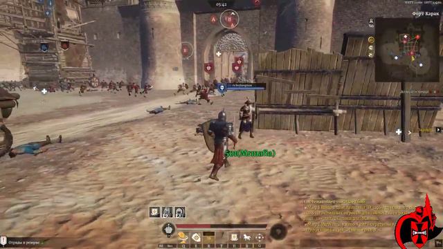 Conqueror's blade-Рандом бои в соло. смотреть онлайн