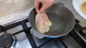 Рецепт приготовления тилапии за 2 минуты