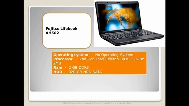 Fujitsu Lifebook AH502