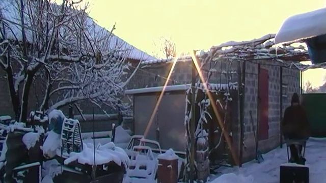 Снегоуборщик МЕГА. Уборка снега во дворе. смотреть онлайн