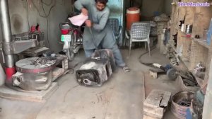 Как заварить сломанный корпус трансмиссии трактора Сварка треснувшего чугунного корпуса трансмиссии