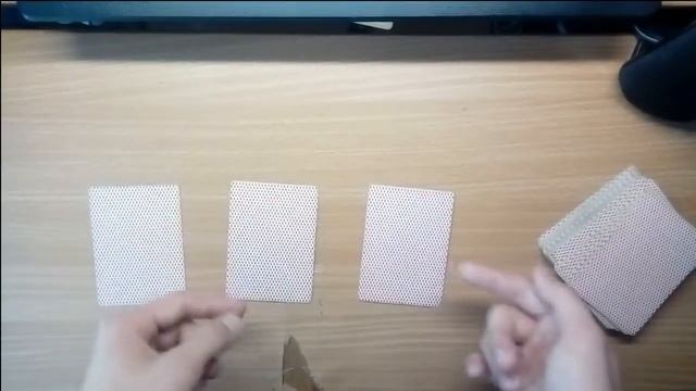 Фокус трех карт//Как угадать карту 100%//Обучение смотреть онлайн