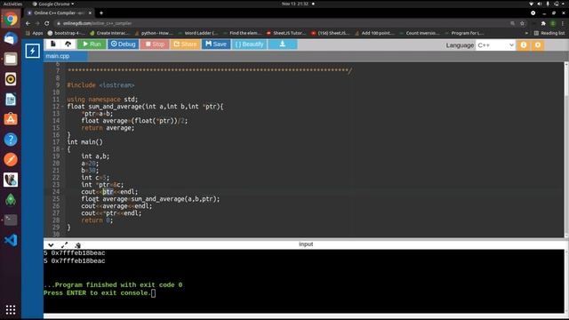 Returning multiple values from the function||Programming in C/C++||Part-3|| смотреть онлайн