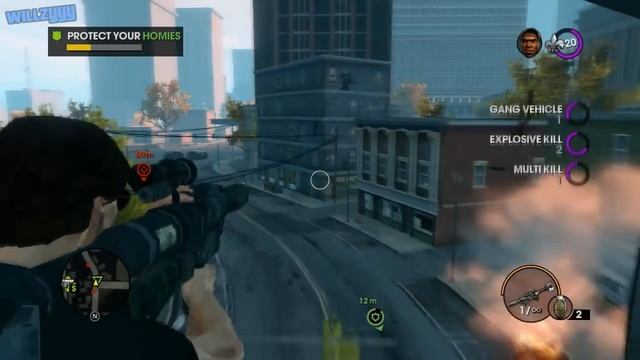 Saints Row: The Third - Mission #6 - Guardian Angel (Pierce) смотреть онлайн