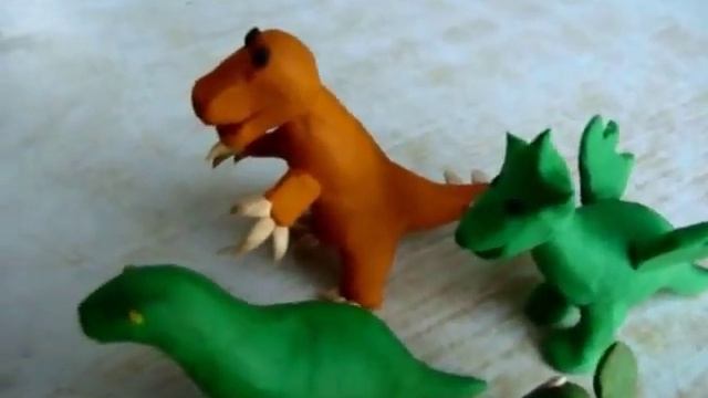 мои поделки динозавры my dinosaur crafts смотреть онлайн