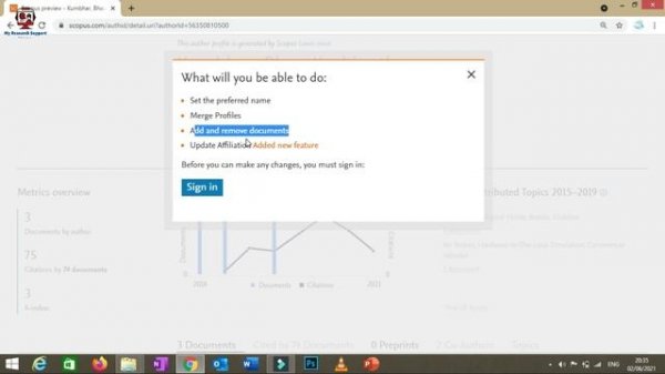 How to Check Your Citations Through Scopus, Web of Science, Google Scholar II My Research Support