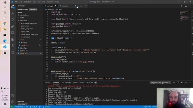 Flask ile Web Uygulaması #7 (Blueprint Kullanımı) смотреть онлайн