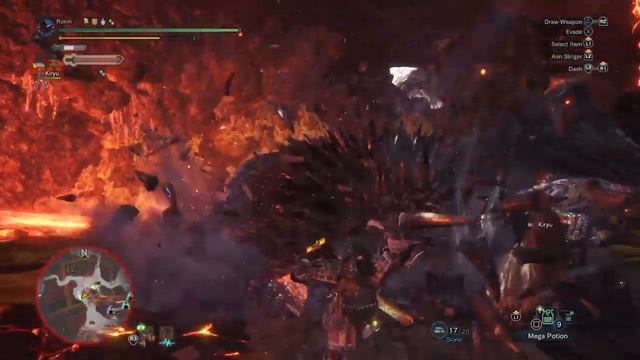 Monster Hunter World | Arch Tempered Nergigante Solo | The Heralds of Destruction Cry смотреть онлайн