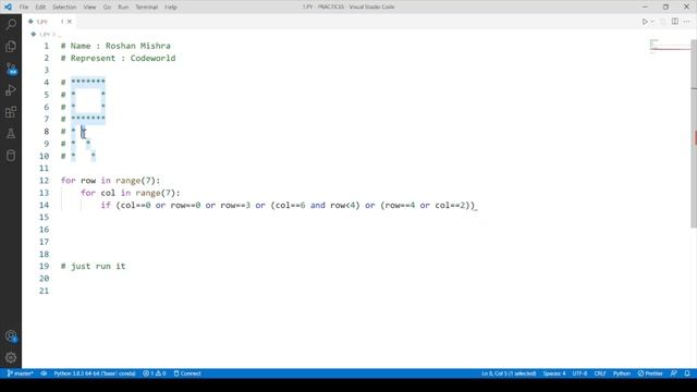 Alphabet R Python Pattern смотреть онлайн