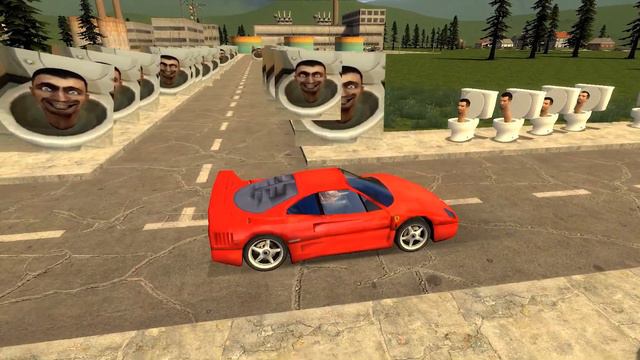 Скибиди туалет встречает Близняшки в Garry’s Mod смотреть онлайн