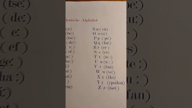 Немецкий алфавит! смотреть онлайн