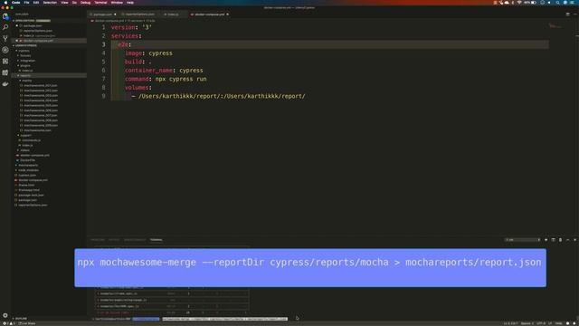 Mochawesome reporting with Cypress automation report смотреть онлайн
