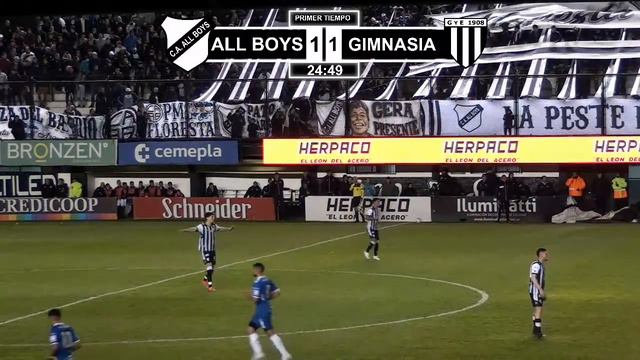 ALL BOYS vs. Gimnasia (M) - Primera Nacional 2023 - Zona A - Fecha #31 - EN VIVO смотреть онлайн