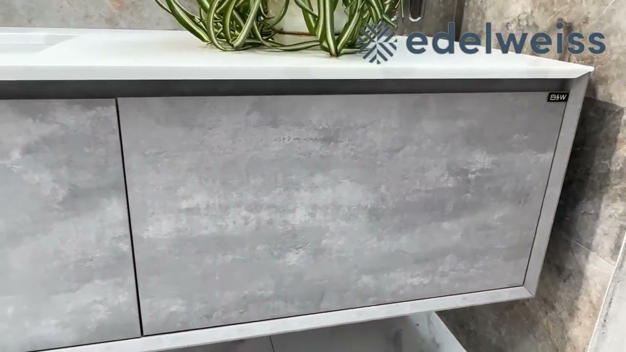 Тумба с раковиной Black&White U909.1500 смотреть онлайн